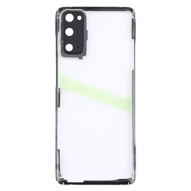 For Samsung Galaxy S20 SM-G980 SM-G980F SM-G980F/DS Glass Transparent Battery Back Cover , For Samsung Galaxy S20
