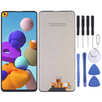 Original LCD Screen and Digitizer Full Assembly for Samsung Galaxy A21s SM-A217, For Samsung Galaxy A21s (Original)