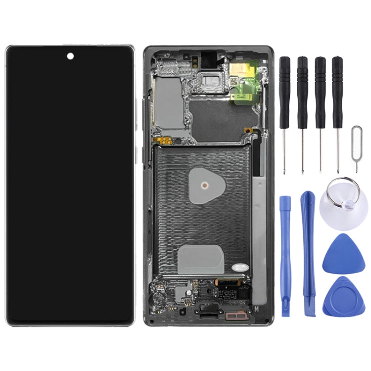Original LCD Screen and Digitizer Full Assembly With Frame for Samsung Galaxy Note20 4G SM-N980, For Samsung Galaxy Note20 4G(Original)(Silver), For Samsung Galaxy Note20 4G(Original) (Green), For Samsung Galaxy Note20 4G(Original)(Gold)