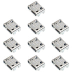 10pcs Charging Port Connector for Galaxy Ace 4 Duos G130H G318 G310HN G313F G313H G313HD G313HN G313HU, For Samsung Galaxy Ace 4 Duos