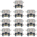 10pcs Charging Port Connector for Galaxy Grand Prime G531 G531F G531H G530 G530H G530F, For Samsung Galaxy Grand Prime