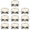 For Galaxy S8500 S8530 I329 S8536 M8910 B7300 10pcs Charging Port Connector, For Samsung Galaxy S8500
