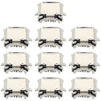 For Galaxy S8500 S8530 I329 S8536 M8910 B7300 10pcs Charging Port Connector, For Samsung Galaxy S8500