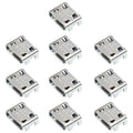 10pcs Charging Port Connector for Galaxy Trend Lite I739 I759 S6810 I9128 S5300 S7390, For Samsung Galaxy Trend Lite
