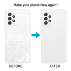 For Samsung Galaxy A52 5G / A52 4G Battery Back Cover with Camera Lens Frame, For Samsung Galaxy A52 5G / A52 4G
