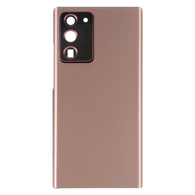 For Samsung Galaxy Note20 Ultra Battery Back Cover with Camera Lens Frame, For Samsung Galaxy Note20 Ultra(with Camera Cover)