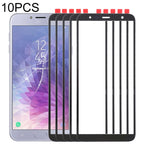 For Samsung Galaxy J4+ / J6+ / J610  10pcs Front Screen Outer Glass Lens , For Samsung Galaxy J4+