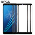 For Samsung Galaxy A8+ (2018) 10pcs Front Screen Outer Glass Lens , For Samsung Galaxy A8+ (2018)