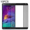 For Samsung Galaxy Note 4 / N910  10pcs Front Screen Outer Glass Lens , For Samsung Galaxy Note 4