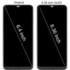 6.36 inch OLED Material LCD Screen and Digitizer Full Assembly with Frame for Samsung Galaxy A30S SM-A307, For Samsung Galaxy A30S (6.36 inch OLED)