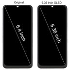 6.36 inch OLED Material LCD Screen and Digitizer Full Assembly with Frame for Samsung Galaxy A30 SM-A305, For Samsung Galaxy A30 (6.36 inch OLED)