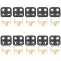 For Samsung Galaxy A12 SM-A125 10pcs Back Camera Lens, For Samsung Galaxy A12