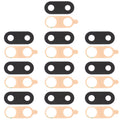For Samsung Galaxy M02 SM-M022 10pcs Back Camera Lens, For Samsung Galaxy M02