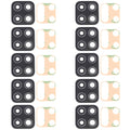 For Samsung Galaxy M12 SM-M127 10pcs Back Camera Lens, For Samsung Galaxy M12