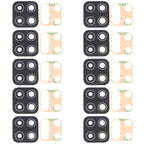 For Samsung Galaxy M12 SM-M127 10pcs Back Camera Lens, For Samsung Galaxy M12