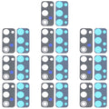 For Samsung Galaxy S20 FE 5G SM-G781 10pcs Back Camera Lens, For Samsung Galaxy S20 FE 5G