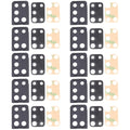 For Samsung Galaxy A21s SM-A217 10pcs Camera Lens Cover, For Samsung Galaxy A21s