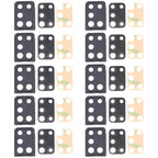 For Samsung Galaxy A21s SM-A217 10pcs Camera Lens Cover, For Samsung Galaxy A21s
