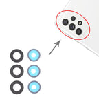 For Samsung Galaxy A52 5G SM-A526 10pcs Back Camera Lens, For Samsung Galaxy A52 5G