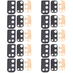 For Samsung Galaxy M21 SM-M215 10pcs Camera Lens Cover, For Samsung Galaxy M21