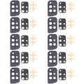 For Samsung Galaxy M51 SM-M515 10pcs Camera Lens Cover, For Samsung Galaxy M51