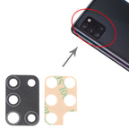 For Samsung Galaxy A31 SM-A315 10pcs Back Camera Lens, For Samsung Galaxy A31