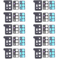 For Samsung Galaxy Note20 Ultra 5G SM-N986 10pcs Camera Lens Cover, For Samsung Galaxy Note20 Ultra 5G