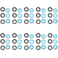 For Samsung Galaxy A72 SM-A725 10pcs Back Camera Lens, For Samsung Galaxy A72