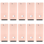 For Samsung Galaxy S21+ 10pcs LCD Digitizer Back Adhesive Stickers, For Samsung Galaxy S21+