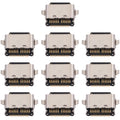 For Samsung Galaxy Tab A7 Lite SM-T220 SM-T225 10pcs Charging Port Connector, For Samsung Galaxy Tab A7 Lite