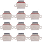 10pcs Charging Port Connector for Samsung Galaxy Note20 / Note20 5G SM-N980F, SM-N980F/DS, SM-N981B, SM-N981B/DS, SM-N981U, SM-N981U1, SM-N981W, SM-N9810, SM-N981N, For Samsung Galaxy Note20 / Note20 5G