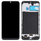 Original LCD Screen and Digitizer Full Assembly with Frame for Samsung Galaxy M30 SM-M305, For Samsung Galaxy M30(Original)