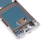 Original LCD Screen and Digitizer Full Assembly with Frame For Samsung Galaxy S21 4G/S21 5G SM-G990 SM-G991, For Samsung Galaxy S21 4G/S21 5G