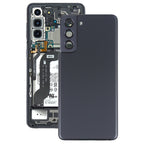For Samsung Galaxy S21 5G Battery Back Cover with Camera Lens Frame, For Samsung Galaxy S21 5G(with Camera Cover)