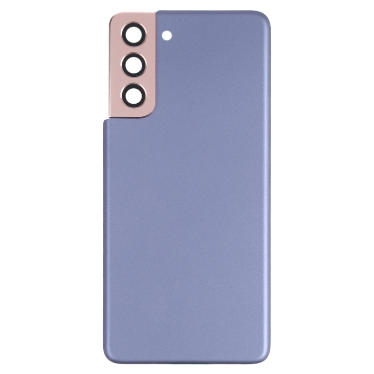 For Samsung Galaxy S21 5G Battery Back Cover with Camera Lens Frame, For Samsung Galaxy S21 5G(with Camera Cover)