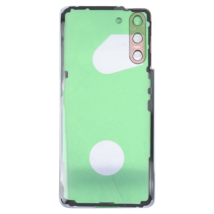 For Samsung Galaxy S21 5G Battery Back Cover with Camera Lens Frame, For Samsung Galaxy S21 5G(with Camera Cover)