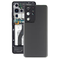 For Samsung Galaxy S21 Ultra 5G Battery Back Cover with Camera Lens Frame, For Samsung Galaxy S21 Ultra 5G(with Camera Cover)