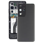 For Samsung Galaxy S21 Ultra 5G Battery Back Cover with Camera Lens Frame, For Samsung Galaxy S21 Ultra 5G(with Camera Cover)
