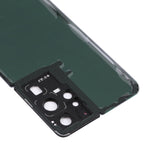 For Samsung Galaxy S21 Ultra 5G Battery Back Cover with Camera Lens Frame, For Samsung Galaxy S21 Ultra 5G(with Camera Cover)