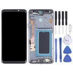 OLED Material LCD Screen and Digitizer Full Assembly with Frame for Samsung Galaxy S9+ SM-G965, For Samsung Galaxy S9+(OLED), For Samsung Galaxy S9+(OLED Material)