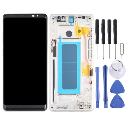 OLED Material LCD Screen and Digitizer Full Assembly with Frame for Samsung Galaxy Note 8 SM-N950, For Samsung Galaxy Note 8(OLED), For Samsung Galaxy Note 8(OLED Material)
