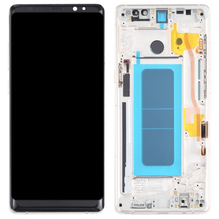 OLED Material LCD Screen and Digitizer Full Assembly with Frame for Samsung Galaxy Note 8 SM-N950, For Samsung Galaxy Note 8(OLED), For Samsung Galaxy Note 8(OLED Material)