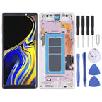 OLED Material LCD Screen and Digitizer Full Assembly with Frame for Samsung Galaxy Note9 SM-N960, For Samsung Galaxy Note9 (OLED), For Samsung Galaxy Note9 (OLED Material)