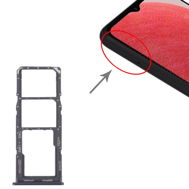 For Samsung Galaxy A13 SM-A135 Original SIM Card Tray + SIM Card Tray + Micro SD card tray, For Samsung Galaxy A13(Original)