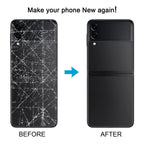 For Samsung Galaxy Z Flip3 5G SM-F711B Glass Battery Back Cover , For Samsung Galaxy Z Flip3 5G