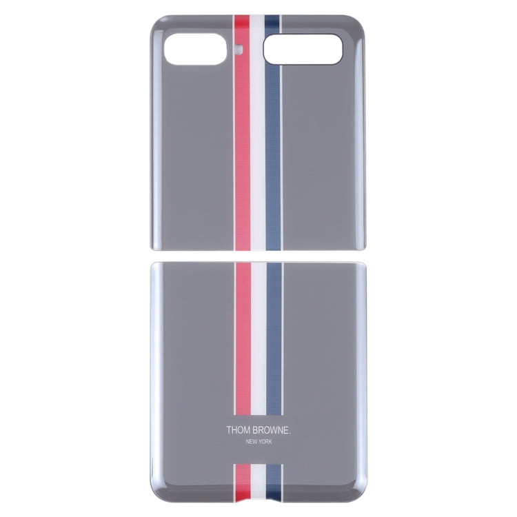 For Samsung Galaxy Z Flip 4G SM-F700 Glass Battery Back Cover , For Samsung Galaxy Z Flip 4G
