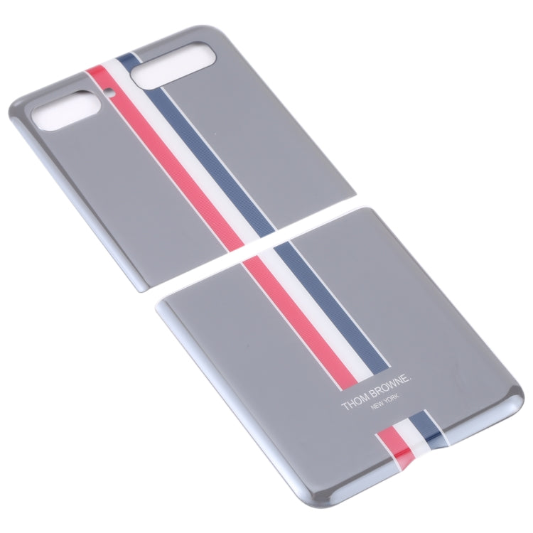 For Samsung Galaxy Z Flip 4G SM-F700 Glass Battery Back Cover , For Samsung Galaxy Z Flip 4G