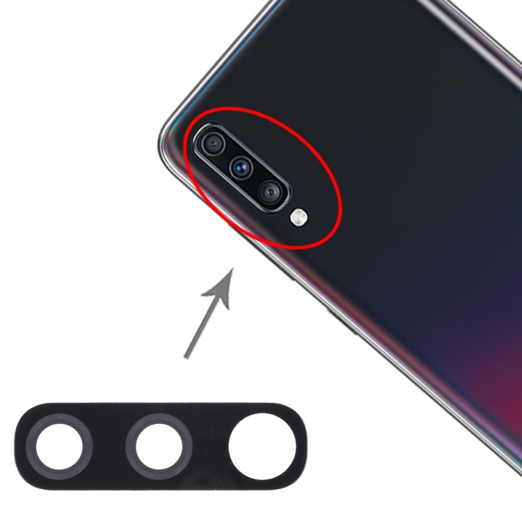 For Galaxy A70 10pcs Back Camera Lens, For Galaxy A70