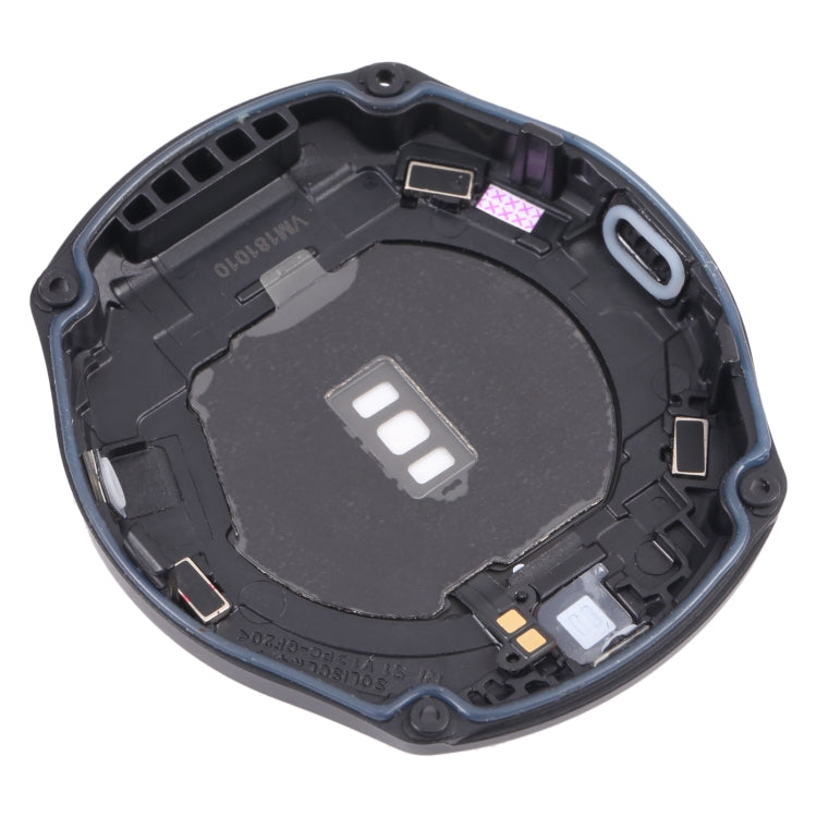 Rear Housing Cover with Glass Lens For Samsung Gear S3 Frontier SM-R760, SM-R760, SM-R760 (Black)