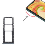 For Samsung Galaxy A04 SM-A045F Original SIM Card Tray + SIM Card Tray + Micro SD Card Tray, For Samsung Galaxy A04
